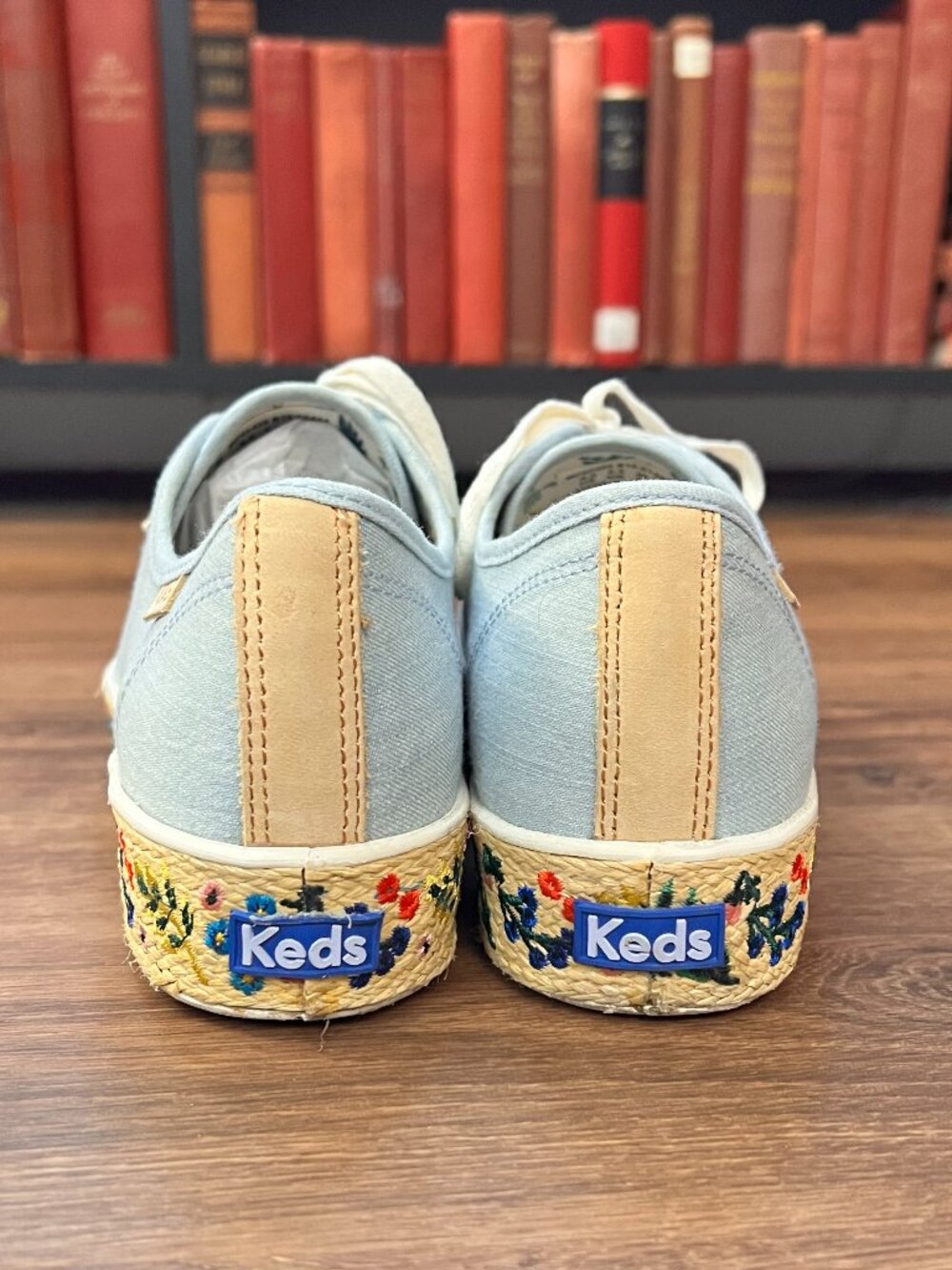Rifle Paper Co. x Keds Floral Platform Rosalie Sneaker Sz 8 - Picture 3 of 10